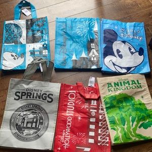 Disney reusable bags (6 for $15)